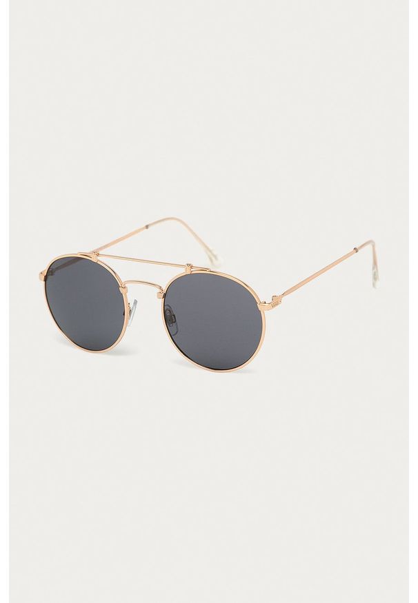 Vans - Okulary VN0A5425GLD1. Kolor: złoty