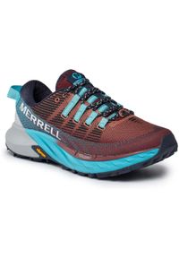 Buty do biegania damskie Merrell Agility Peak 4. Kolor: czerwony, brązowy, niebieski, wielokolorowy