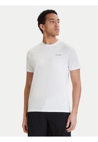 Calvin Klein T-Shirt Micro Logo LV04LC255G Biały Regular Fit. Kolor: biały. Materiał: bawełna #1