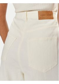 Samsoe & Samsoe - Samsøe Samsøe Jeansy Sashelly F24100025 Écru Wide Leg #4