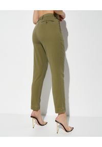 Ralph Lauren - RALPH LAUREN - Ciemnozielone spodnie typu Chino. Okazja: na co dzień. Kolor: zielony. Materiał: materiał. Styl: casual #4