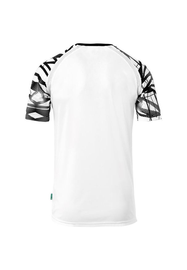 UHLSPORT - Koszulka dla dzieci Uhlsport Goal 25. Kolor: wielokolorowy, biały, czarny. Materiał: poliester. Sport: piłka nożna