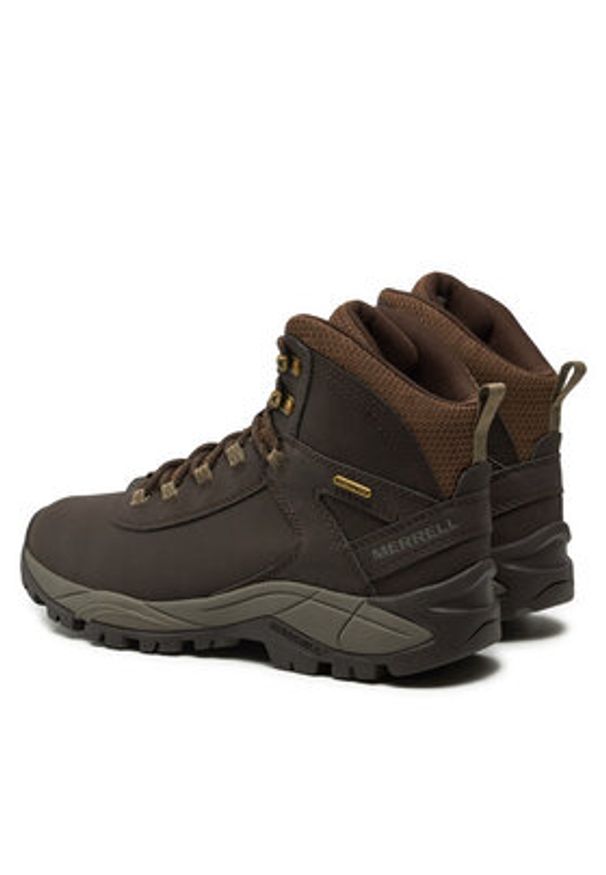 Merrell Trekkingi Vego Mid Ltr Wp J311539C Brązowy. Kolor: brązowy. Materiał: skóra, nubuk. Sport: turystyka piesza