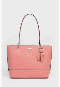 Guess torebka kolor różowy. Kolor: różowy. Rodzaj torebki: na ramię #1