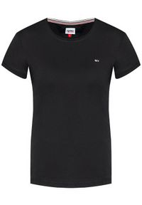 Tommy Jeans T-Shirt Tjw C Neck DW0DW09194 Czarny Slim Fit. Kolor: czarny. Materiał: bawełna #2
