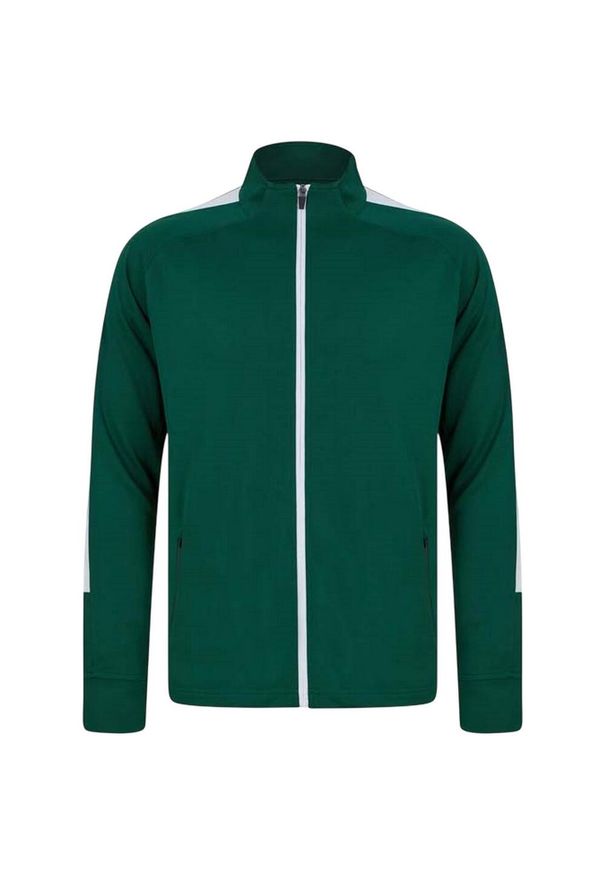 FINDEN & HALES - Bluza Dresowa Unisex Dla Dorosłych. Kolor: zielony. Materiał: dresówka. Sport: turystyka piesza