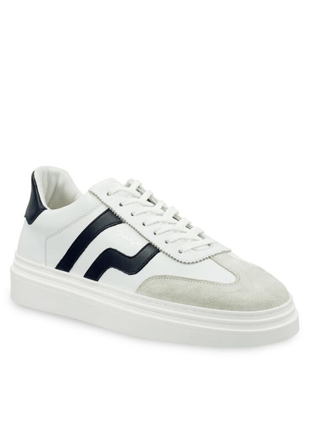 GANT - Gant Sneakersy 30633968 Biały. Kolor: biały. Materiał: zamsz, skóra