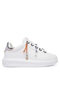 Karl Lagerfeld - KARL LAGERFELD Sneakersy KL62516T Biały. Kolor: biały. Materiał: skóra #1
