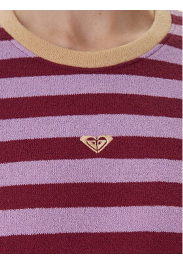 Roxy Bluzka Daylight Dancer ERJKT04403 Fioletowy Relaxed Fit. Kolor: fioletowy. Materiał: syntetyk