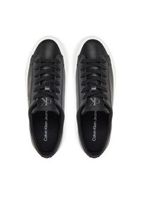 Calvin Klein Jeans Sneakersy Vulc Flatform Low Mg Lth YW0YW01771 Czarny. Kolor: czarny. Materiał: skóra #5