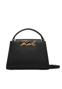 Karl Lagerfeld - KARL LAGERFELD Torebka B3W30018 Czarny. Kolor: czarny. Materiał: skórzane #1