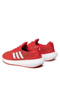 Adidas - adidas Sneakersy Swift Run 22 GZ3497 Czerwony. Kolor: czerwony. Materiał: materiał. Sport: bieganie