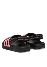 Adidas - adidas Sandały adilette Estrap JR5325 Czarny. Kolor: czarny #5