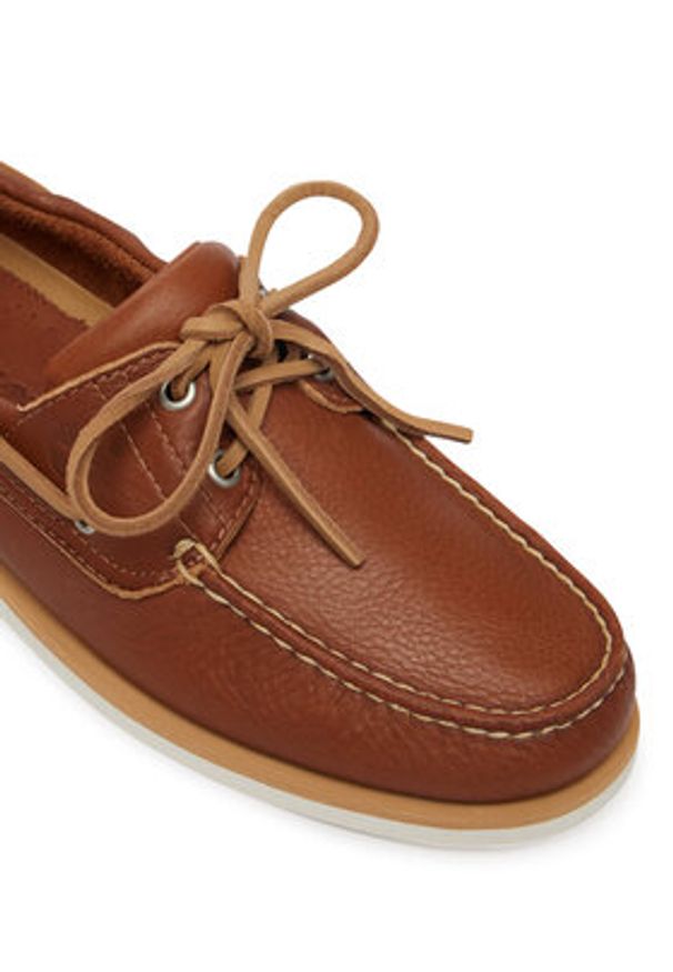 Timberland Półbuty TB0A4187EM61 Brązowy. Kolor: brązowy. Materiał: skóra