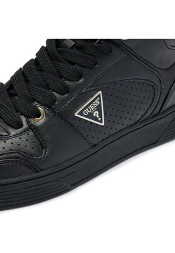 Guess Sneakersy Daiszey FLTDSZ FAL12 Czarny. Kolor: czarny. Materiał: skóra