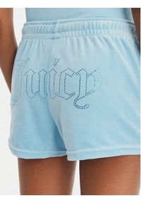 Juicy Couture Szorty sportowe Tamia JCWHS126305 Błękitny Regular Fit. Kolor: niebieski. Materiał: syntetyk #6