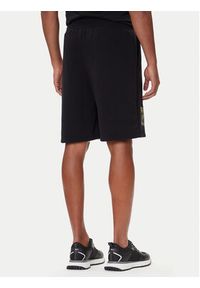 Plein Sport Szorty sportowe PAEC MJT2601 STE003N Czarny Regular Fit. Kolor: czarny. Materiał: bawełna. Styl: sportowy #4