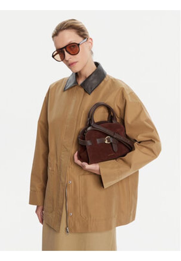 Coccinelle Torebka Tlb Coccinellesabine Suede Bi E1 TLB 18 03 01 Brązowy. Kolor: brązowy. Materiał: skórzane