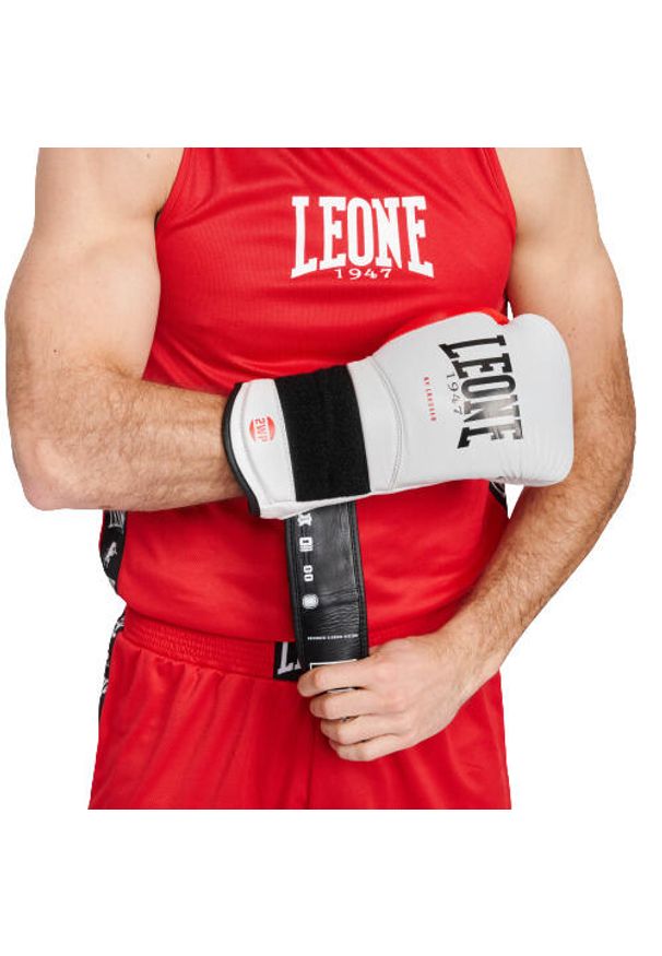 LEONE 1947 - Tank top Leone Ambassador. Kolor: czerwony. Sport: fitness