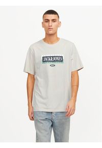 Jack & Jones - Jack&Jones T-Shirt Cobin 12250411 Szary Standard Fit. Kolor: szary. Materiał: bawełna #1