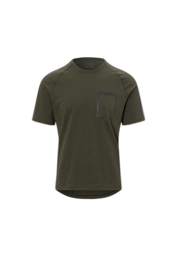 GIRO - Jersey Giro Venture. Kolor: zielony. Materiał: jersey. Sport: kolarstwo