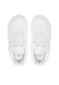 Champion Sneakersy Rebound Platform Glitter G Ps Low Cut Shoe S32830-CHA-WW008 Biały. Kolor: biały #4