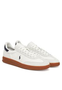 Polo Ralph Lauren Sneakersy Bedford 809973701005 Écru. Materiał: skóra