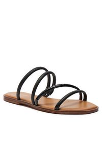 Aldo Klapki Stila 13734352 Czarny. Kolor: czarny. Materiał: skóra
