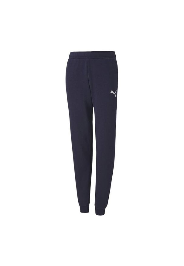 Puma - Spodnie Do Joggingu Dziecięce Casual TeamGoal 23. Kolor: niebieski. Sport: bieganie