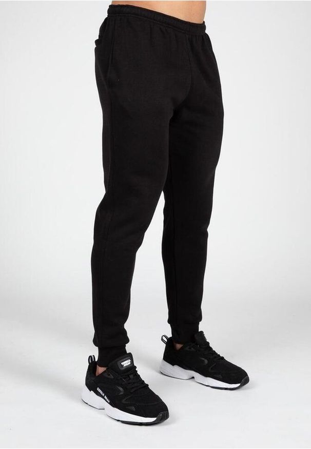 GORILLA WEAR - Kennewick SweatSpodnie - Czarny. Kolor: czarny. Materiał: dresówka. Sport: fitness
