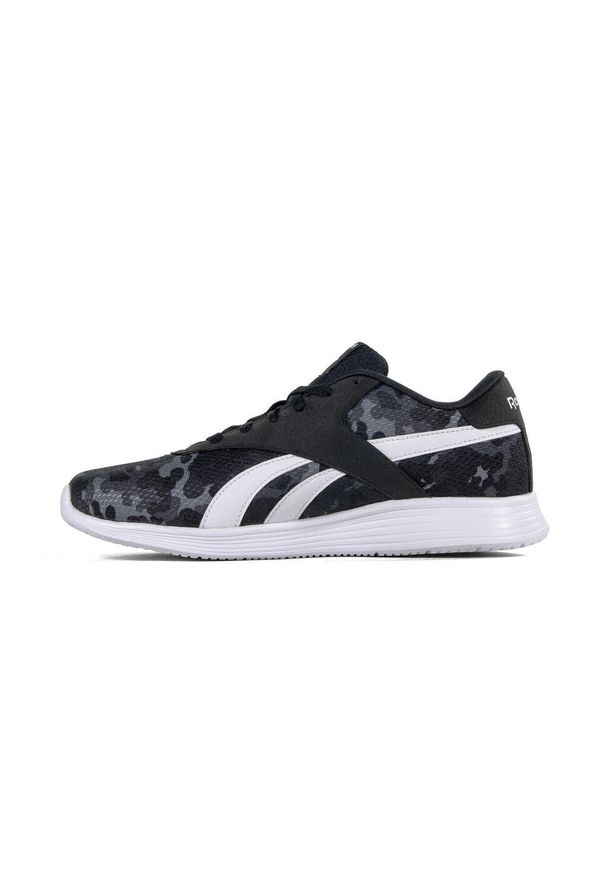 Buty do chodzenia dla dzieci Reebok Royal EC Rid. Zapięcie: sznurówki. Kolor: czarny, wielokolorowy. Materiał: syntetyk, tkanina, materiał. Szerokość cholewki: normalna. Model: Reebok Royal. Sport: turystyka piesza
