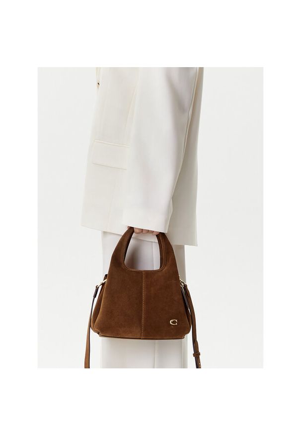 Torebka Coach. Kolor: brązowy