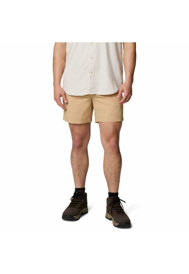 columbia - Szorty męskie Columbia Sharpe Canyon Short. Kolor: beżowy