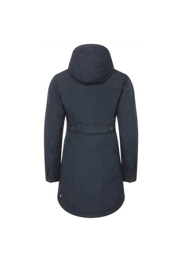 Fjällräven - Płaszcz damski Fjallraven Kiruna Padded Parka. Kolor: niebieski. Materiał: puch. Sport: turystyka piesza