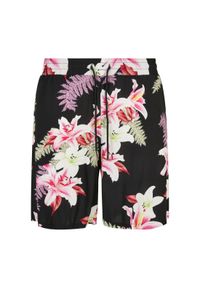 Krótka Urban Classics Viscose AOP Resort. Kolor: różowy, wielokolorowy, czarny. Długość: krótkie. Sezon: lato #1