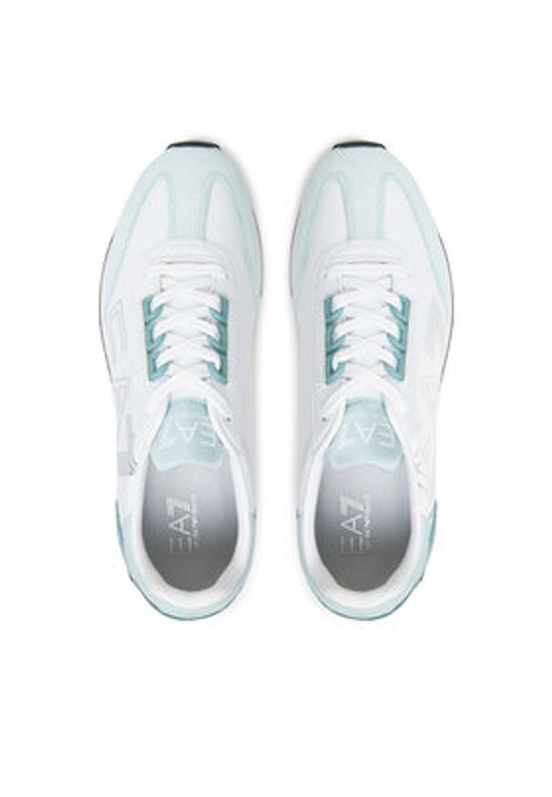 EA7 Emporio Armani Sneakersy X8X101 XK257 U452 Biały. Kolor: biały. Materiał: skóra