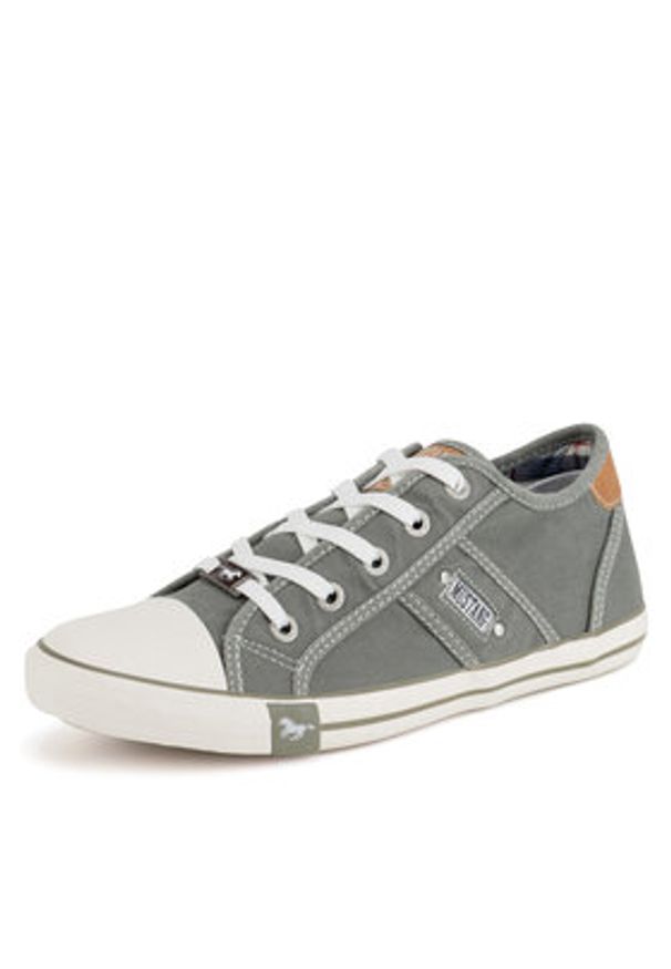 Mustang Trampki 1099-310 Szary. Kolor: szary. Materiał: materiał