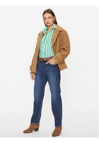 Polo Ralph Lauren Koszula 211910743003 Zielony Regular Fit. Typ kołnierza: polo. Kolor: zielony. Materiał: bawełna #5