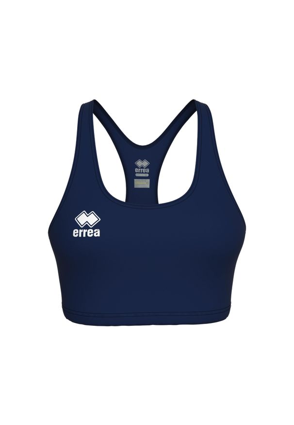 ERREA - Biustonosz dla kobiet Errea Crystal. Kolor: niebieski. Materiał: poliester, elastan. Sport: fitness