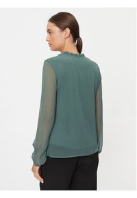 Vero Moda Bluzka Milla 10295551 Zielony Regular Fit. Kolor: zielony. Materiał: syntetyk #5