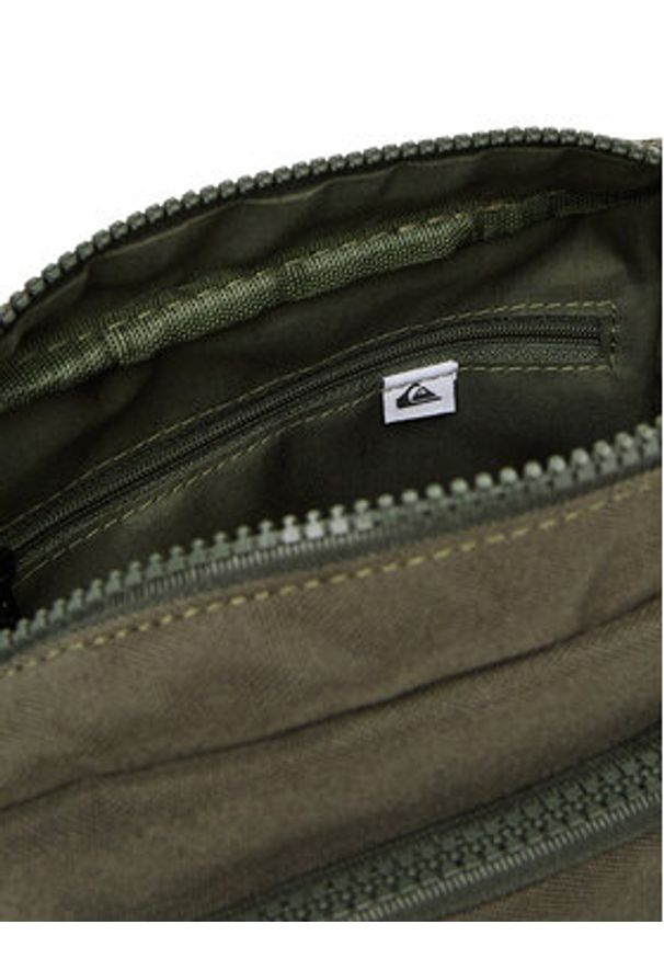 Quiksilver Saszetka QUIC-M-004-07 Khaki. Kolor: brązowy. Materiał: materiał