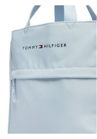 TOMMY HILFIGER - Tommy Hilfiger Torebka Th Essential Shoulder Bag AU0AU01950 Błękitny. Kolor: niebieski #3