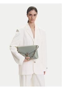Furla Torebka Meridiana WB01448 BX3227 AG700 Zielony. Kolor: zielony. Materiał: skórzane