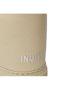 Inuikii Śniegowce Full Leather 75203-087 Beżowy. Kolor: beżowy. Materiał: skóra #4