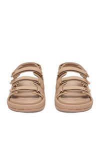 Badura Sandały EO-ALICE-LT0226-26-301 Beżowy. Kolor: beżowy. Materiał: skóra #5