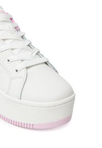 Tommy Jeans Sneakersy Tjw Flatform Patent Sneaker EN0EN02864 Écru. Materiał: skóra #6