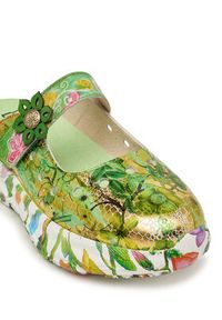 Laura Vita Klapki Sofiao 13 Zielony. Kolor: zielony. Materiał: skóra #6