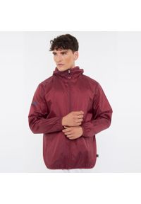 LEGEA - Kurtka przeciwdeszczowa męska ATACAMA przeciwwiatrowa. Kolor: fioletowy. Materiał: poliester. Sezon: zima. Sport: bieganie, fitness #1