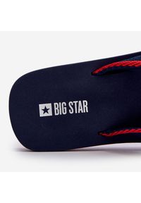 Big-Star - Klapki Japonki Męskie Big Star NN174623 Granatowe niebieskie. Okazja: na spacer, na plażę. Kolor: niebieski. Materiał: materiał. Sezon: lato #3