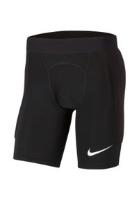 Nike - Męskie Wyściełane Spodenki Bramkarskie Gardien I. Kolor: czarny. Sport: turystyka piesza